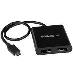 Répartiteur multi-moniteur StarTech USB-C vers DisplayPort (MSTCDP122DP)