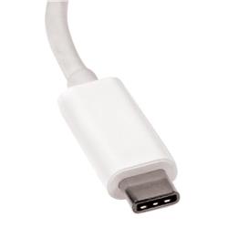 daptateur USB-C vers DisplayPort STARTECH - 4K 60Hz - Blanc (CDP2DPW