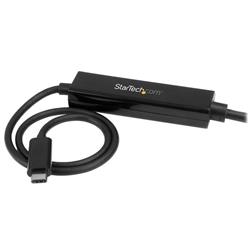 âble adaptateur StarTech USB-C vers VGA - 1 m (3 pi - 1920x1200 (CDP2VGAMM1MB) | - Réduisez l^encombrement avec un câble ada...