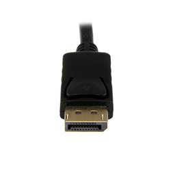 StarTech DisplayPort to DVI Active Adapter Converter Cable - DP to DVI 1920x1200 - Black 6ft (DP2DVIMM6BS)