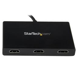 STARTECH Mini DisplayPort to HDMI Multi-Monitor Splitter - 3-Port MST