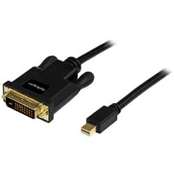 StarTech Câble convertisseur adaptateur Mini DisplayPort vers DVI de 3 m Mini DP vers DVI 1920 x 1200 - Noir (MDP2DVIMM10B) ...
