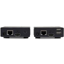 StarTech HDMI over CAT5 HDBaseT Extender with USB Hub - 295 ft (90m) - Up to 4K (ST121HDBTU) | -Extend video to locations where