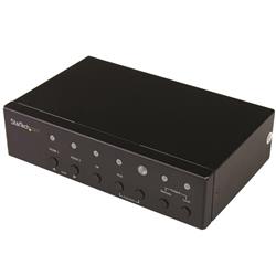 Extenseur HDBaseT à entrées multiples StarTech avec commutateur intégré - DisplayPort, VGA et HDMI sur CAT5 ou CAT6 - Jusqu^...