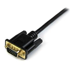 StarTech 6 ft HDMI to VGA Active Converter Cable - HDMI to VGA Adapter - 1920x1200 or 1080p (HD2VGAMM6)