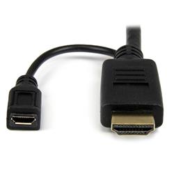 StarTech 6 ft HDMI to VGA Active Converter Cable - HDMI to VGA Adapter - 1920x1200 or 1080p (HD2VGAMM6)