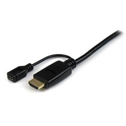 StarTech 6 ft HDMI to VGA Active Converter Cable - HDMI to VGA Adapter - 1920x1200 or 1080p (HD2VGAMM6)