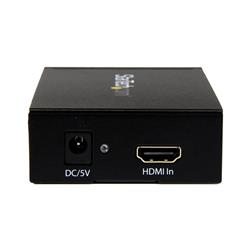 StarTech Convertisseur HDMI vers SDI Adaptateur HDMI vers 3G SDI avec double sortie SDI (HD2SDI)