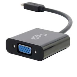 daptateur vidéo C2G USB 3.1 USB-C vers VGA (PC) (noir