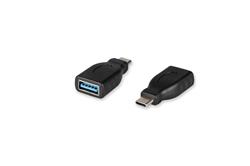 iCAN SuperSpeed USB3.1 Gen 1 5Gbps Type C (M) to Type A (F) Adapter