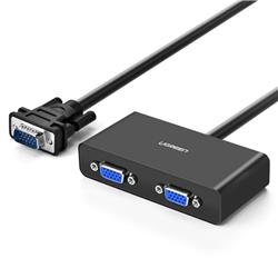 UGREEN 40254 1*2 VGA Splitter, Black