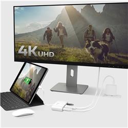 j5create 3-in-1 Type-C to HDMI and USB 3.0 Hub with Power Delivery(Open Box)