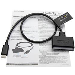 Startech USB 3.1 Gen2 Type-C (10Gbps) to SATA Adapter (USB31CSAT3CB)
