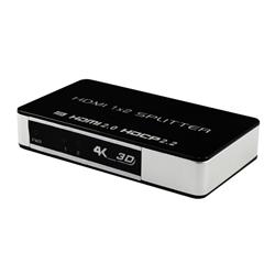 iCAN HDMI 2.0 1x2 Splitter, 4K@60Hz, Support Full HD 4K, 3D, HDCP 2.2(Open Box)
