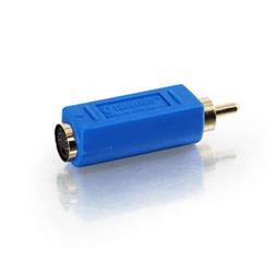 Adaptateur vidéo bidirectionnel S-Vidéo femelle vers RCA mâle C2G