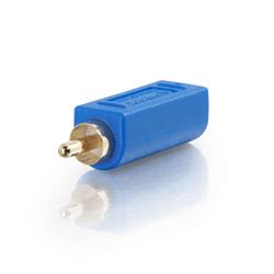 Adaptateur vidéo bidirectionnel S-Vidéo femelle vers RCA mâle C2G