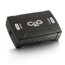 Convertisseur audio numérique optique vers coaxial C2G (40019)(Open Box)