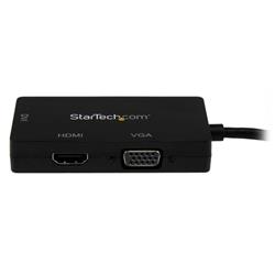 Adaptateur STARTECH Mini DisplayPort vers VGA/DVI/HDMI, convertisseur 3 en 1