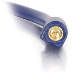 C2G Velocity Stereo Audio Cable, 6ft (Blue)