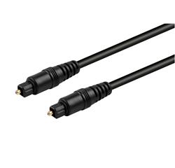 iCAN 5.0mm Fiber Optic Digital Toslink Audio Cable, M/M, 6FT