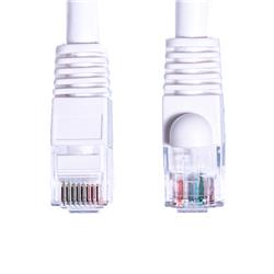 iCAN CAT6 24AWG RJ45 Patch Cable, 100FT, White