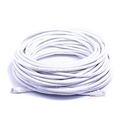 iCAN CAT6 24AWG RJ45 Patch Cable, 100FT, White