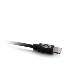 Cables To Go - Câble de chargement et de synchronisation mâle USB A vers mâle Lightning - 1 m (3.3 pied) - Noir (35499)