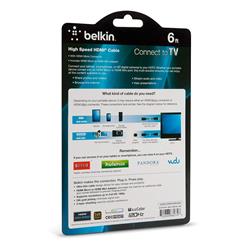BELKIN Tablet to HDTV Cable 4K/Ultra HD Compatible 6 ft.