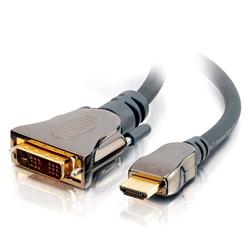 Cables to Go (Sonicwave) - Câble vidéo mâle/mâle HDMI vers DVI-D (TM) - Certifié CL2 - 0,5 m (1,6 pied) (40286)