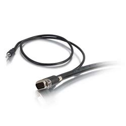 Cables to Go - Câble audio/vidéo mâle/mâle VGA + 3,5mm stéréo - Certifié CMG - 10 pieds (50226)