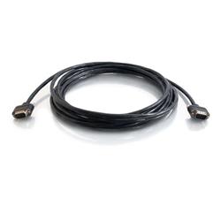 Cables to Go - Câble mâle/mâle avec connecteur à profil rond VGA (Moniteur/projecteur) - 25 pieds - Certifié PLENUM CMP (400...