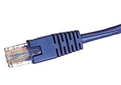 Tripp Lite Câble Moulé sans Accroc Cat5e 350MHz (Bleu) - 25 pi | N002-025-BL