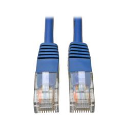 Tripp Lite Câble Moulé sans Accroc Cat5e 350MHz (Bleu) - 25 pi | N002-025-BL