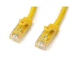 âble de patch CAT6 UTP Snagless STARTECH (jaune) - 50 pi. (N6PATCH50YL