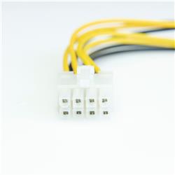 Câble d'alimentation interne iCAN 4 broches ATX mâle + 4 broches Molex mâle vers câble ATX 8 broches femelle utilisant un câ...
