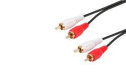 iCAN RCA 2 x Audio Cable, M/M, 12FT(Open Box)