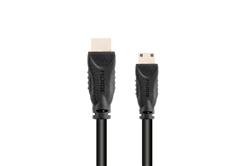 iCAN Mini HDMI  to HDMI, High Speed, M/M, 3D Ethernet 1.4, 10FT(Open Box)