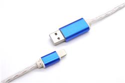JMD Lightning Cable, 360° LED Light, Data Sync & Charging