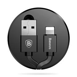 BASEUS New Era Telescopic Lightning Cable, 2A, 0.9M, Black