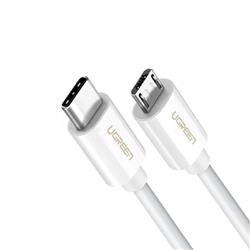 UGREEN US243 Câble USB Type C vers Micro USB, 1,5M, Blanc