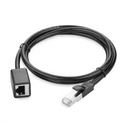 UGREEN NW112 Cat 6 FTP Ethernet RJ45 Extension M/F Patch Cords, 1M Blk