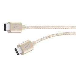 BELKIN MIXIT↑ Metallic USB-C™ to USB-C Charge Cable – 6 ft. (Silver)