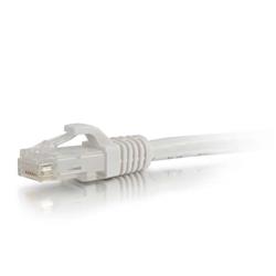 C2G CAT6 Snagless UTP Cable - White 15ft