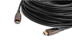 Câble AOC à fibre optique HDMI 2.0 iCAN, 4K à 60 Hz, 18 Gbit/s, 100 pi, noir