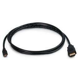Cables To Go Câble HDMI vers Micro HDMI haute vitesse avec Ethernet - 3 pieds (50614)