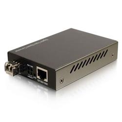 Cables To Go Convertisseur de média Gigabit 10/100/1000 Base-Tx vers 1000Base LC (conforme TAA) (26632)