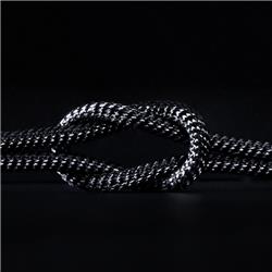 Câble MicroUSB BENKS, 3A, Nylon Tressé, 1.2M, Noir