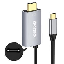 Choetech - Câble type-C vers HDMI + port de charge 1,8 m