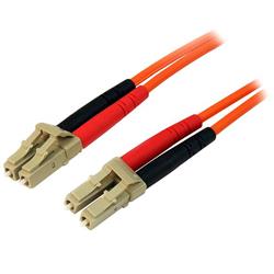 Startech Fiber Optic Cable - Multimode Duplex 50/125 - LSZH - LC/LC - 5 m (50FIBLCLC5)