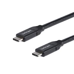 Startech USB-C to USB-C Cable w/ 5A PD - M/M - 6 ft. (1.8 m) - USB 3.0 (5Gbps) - USB-IF Certified (USB315C5C6)